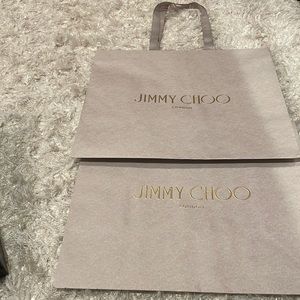 Jimmy Choo empty Shopping Bag